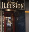 The grand illusion tattoo logo